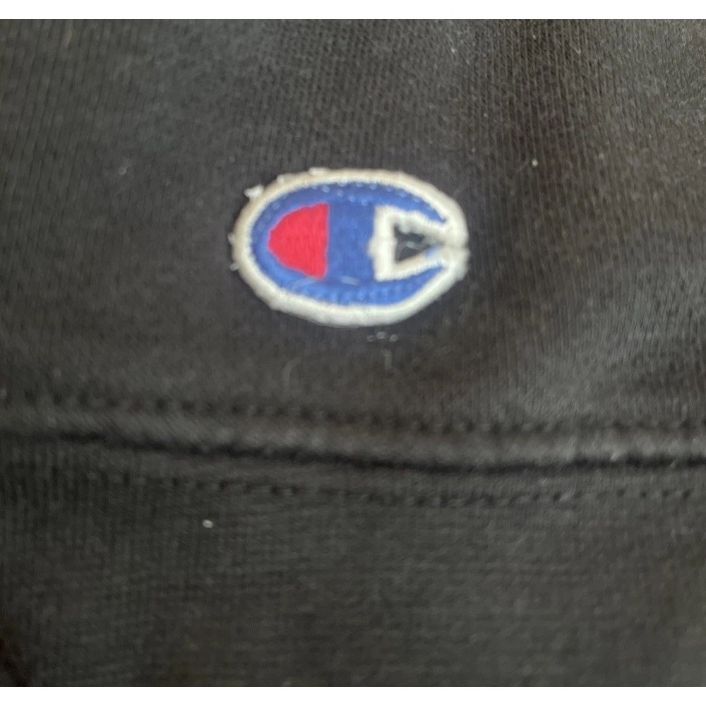 Champion Hoodie Men's‎ Size Medium Pullover Sweatshirt Embroidered - Picture 5 of 6